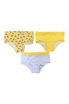 Kit de Calcinhas Lobinha - 3 Unidades em Algodão e Elastano