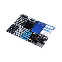 Kit De Cálculo Digital Com 51 LEDs, DIY, Microcontrolador, Treinamento Eletrônico Escolar, Prática