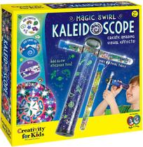 Kit de Caleidoscópio Magic Swirl - Faça seu próprio para crianças, brinquedos STEM - Creativity for Kids