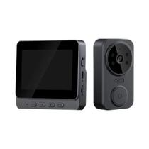 Kit De Câmera De Vídeo Sem Fio HD Com Visão Noturna, Detecção De Movimento WiFi 24G E Armazenamento