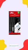Kit de caneta com 3 cores 0.4 Faber