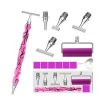 Kit De Caneta De Arte Com Diamante Slim Thread, Cabeçotes De Caneta De Metal Em Aço Inoxidável, Kit De Caneta De Arte Com Diamante Slim Thread, Cabeçotes De Caneta De Metal Em Aço Inoxidável,