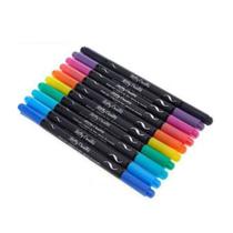 Kit de Canetas 2 Pontas Caligrafia C/10 unidades Kelly Creates