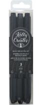 Kit de Canetas Pincel Pretas para Caligrafia e Artesanato Kelly Creates AC