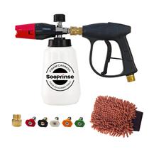 Kit de Canhão de Espuma Sooprinse para Lavadora de Alta Pressão 1L 4000 PSI