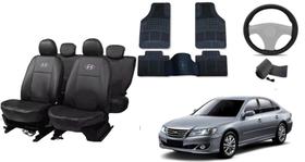 Kit de Capa Azera 08-12 + Capa de Volante + Tapete Personalizado