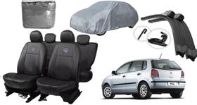 Kit de Capa de Couro Polo 01-09 + Protetor e Limpador de Alta Qualidade Kit de Capa de Couro Polo 01-09 + Protetor e Limpador de Alta Qualidade