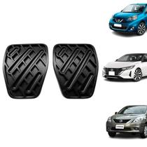 Kit de Capa de Pedal (Freio+Embreagem) do March/Sentra/Versa Kit de Capa de Pedal (Freio+Embreagem) do March/Sentra/Versa