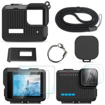 Kit de Capa de Silicone FiTSTILL para Câmera GoPro Hero 4K