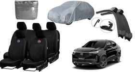 Kit de Capa Fastback 18-23 + Capa de Cobrir + Limpador de Parabrisa: Solução Prática e Eficiente