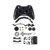 Kit de capa para controle sem fio, polegares para Xbox 360 Gamepad, carcaça completa e botões
