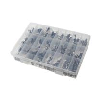 Kit De Capacitores Eletrolíticos De Alumínio Sortidos 120 200 500 Peças 0.1uF 47uF 10uF 470uF 16V