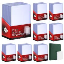 Kit de Capas para Cartas Pemocyny 3x4" Top Loaders 400 Peças Kit de Capas para Cartas Pemocyny 3x4" Top Loaders 400 Peças