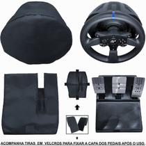 Kit de Capas Protetoras p/ Volante e Base T300RS GT + Capa p/ Pedais T3PA Thrustmaster