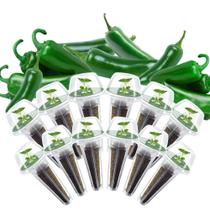 Kit de Cápsulas de Sementes HiHOYA Pimenta Jalapeño 12 Cápsulas para Hidroponia Kit de Cápsulas de Sementes HiHOYA Pimenta Jalapeño 12 Cápsulas para Hidroponia