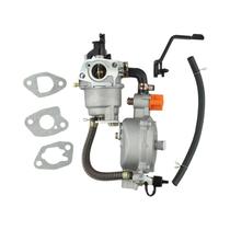Kit De Carburador De Combustível Duplo 3KW Para Gerador a Gás LPG168 168F 170F 6.5 HP Kit De Gerador Kit De Carburador De Combustível Duplo 3KW Para Gerador a Gás LPG168 168F 170F 6.5 HP Kit De Gerador