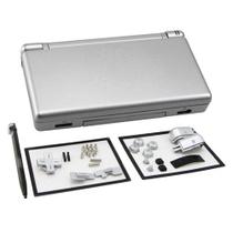 Kit de carcaça de reposição OSTENT para Nintendo DS Lite prata