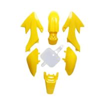 Kit De Carenagem Plástica Para Motores De 50cc, 70cc, 90cc, 110cc, 125cc, Com Para-lama E Capa De