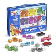 Kit de Carimbos Numberblocks Stampoline Park - hand2mind Kit de Carimbos Numberblocks Stampoline Park - hand2mind