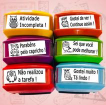 Kit de carimbos pedagógicos CORUJA