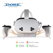 Kit de Carregamento DOBE TY-3867 para Headset VR Quest2 Quest3
