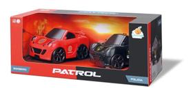 Kit De Carrinho De Polica E Bombeiro Patrol - Orange Toys