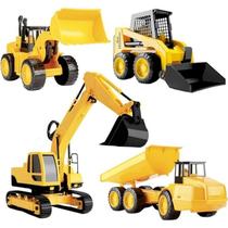 Kit de Carrinhos Construção Roma Workers Roma