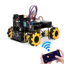 Kit de carro inteligente ACEBOTT ESP32 compatível com Arduino com câmera