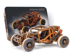 Kit de carro modelo de quebra-cabeça de madeira 3D WOODEN.CITY Dune Buggy