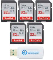 Kit de Cartões de Memória Everything But Stromboli 32GB SD 5 Unidades Kit de Cartões de Memória Everything But Stromboli 32GB SD 5 Unidades