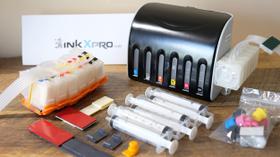 Kit de Cartucho Recarregável Sistema de Tinta Vazia INKXPRO 312XL CISS com Amortecedor de Controle de Fluxo de Tinta para Firmware Sem Chip Instalado na Impressora EPSON XP-15000 Kit de Cartucho Recarregável Sistema de Tinta Vazia INKXPRO 312XL CISS com Amortecedor de Controle de Fluxo de Tinta para Firmware Sem Chip Instalado na Impressora EPSON XP-15000