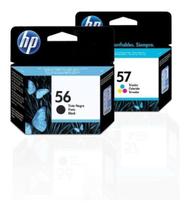 Kit De Cartuchos 56 Preto + 57 Colorido Genuíno