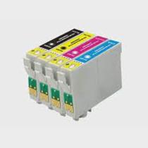kit de cartuchos COMPATIVEIS 73N preto e coloridos p/ impressoras C79/CX3900/CX4900/cx5900 - EVOLUT