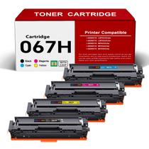 Kit de cartuchos de toner Corapipo 067H para impressoras Canon