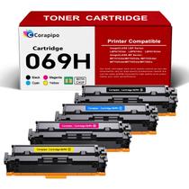Kit de Cartuchos de Toner Corapipo 069H de Alto Rendimento com 4 Unidades Kit de Cartuchos de Toner Corapipo 069H de Alto Rendimento com 4 Unidades