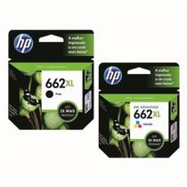Kit De Cartuchos Hp 662 Xl Black + Color Original Kit De Cartuchos Hp 662 Xl Black + Color Original