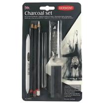 Kit de Carvão com 10 Peças Derwent Charcoal Set Kit de Carvão com 10 Peças Derwent Charcoal Set