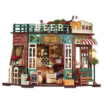 Kit de Casa de Bonecas DIY KingStora Modelo de Taverna Vanchy Kit de Casa de Bonecas DIY KingStora Modelo de Taverna Vanchy