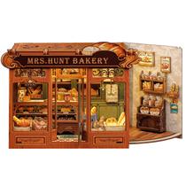 Kit de casa de bonecas DIY Miniature House Bakery Dessert Shop CUTEBEE