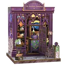 Kit de casa de bonecas DIY Miniature House CUTEBEE Book Nook The Astrology Bookshop