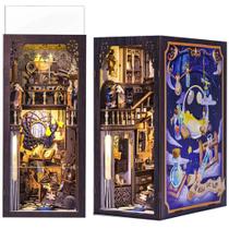 Kit de casa de quarto em miniatura DIY Book Nook Fsolis Nebula Common