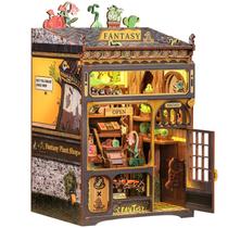 Kit de casa em miniatura DIY CUTEBEE Book Nook Fantasy Plant Shop