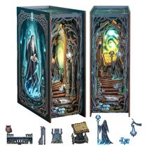 Kit de casa em miniatura DIY Fsolis Book Nook The Gate of Wonderland