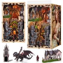 Kit de casa em miniatura MiniCity Book Nook Sleeping Beauty