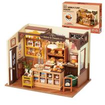Kit de casa em miniatura Rolife Becka's Baking House com LED 1:20 Kit de casa em miniatura Rolife Becka's Baking House com LED 1:20