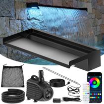 Kit de Cascata para Lago POPOSOAP com Luz LED de 24" e Bomba 1200 GPH Kit de Cascata para Lago POPOSOAP com Luz LED de 24" e Bomba 1200 GPH