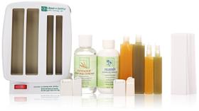Kit de cera Clean + Easy Petite Triple Roll On para depilação