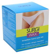 Kit de Cera Dura Brasileira Surgi Wax para Partes Íntimas, 4 Oz