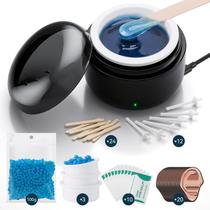 Kit de Cera Nasal Azang Portátil - Aquecedor de Depilação 100g