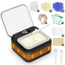 Kit de cera para depilação de nariz e orelha FullWoyi com display LED